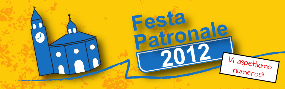 Programma Festa Patronale 2012