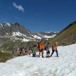 Passaggio su nevaio